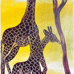 (nyambizi)African wildlife and Sunset