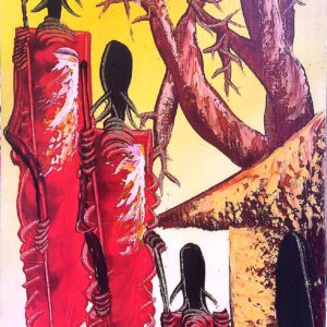 (nyambizi)Maasai life under the Baobab tree